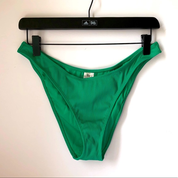 FOREVER 21 green bikini swimsuit bottom L/G - Picture 1 of 3